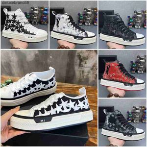 Amirliness Amari I Amirris Amii Amiiri Am Ami Top Low Skel I Leather High Quality Illies Men Men Iiri Top Sneakers Luxe sterren Canvas Court High Sneakers Shoes Size TX99