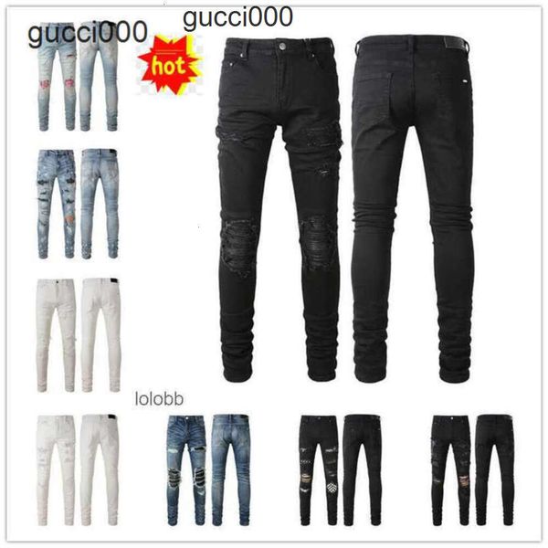 amirly Jean am Designer Holes ami Pants amirlies Hommes Luxe amiiri Denim Jeans imiri Pantalon 2024 COOLGUY Biker New Man Clothing Arrivals 7ZQ8 XXZU