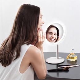 Xiaomi youpin amiro merk HD make-up spiegel daglicht spiegel ijdelheid make-up spiegels lamp USB oplaadlichten gezondheid schoonheid verstelbaar