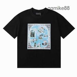 Amirs Designer a Miri Homens Camiseta Edição Limitada Casais Tees Street Wear Moda Marca Camiseta Splash-ink Carta Imprimir Manga Curta Casual Solto Homens Tee P7HX