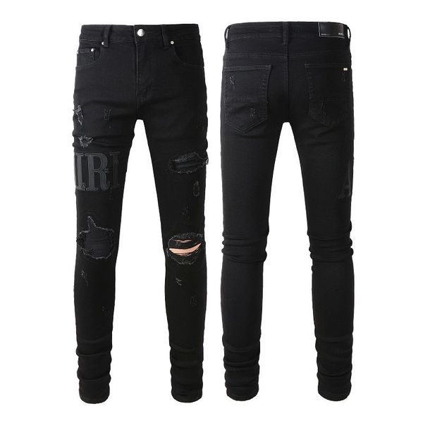 Amirs Designer Jeans de alta calidad para hombre de lujo Denim Holes Pantalones Jean Coolguy Biker Pants Hombre Ropa # 892 UEHF