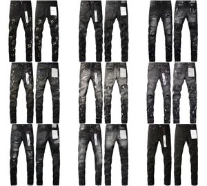 Amirs designer jeans pour hommes jeans violets ksubi jeans high street déchiré étoiles patchs hommes femmes amirs star jeans brodés stretch slim pantalon marque violette