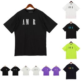 Amirs heren t-shirt designer t-shirts Mode heren zomer dames ontwerpers losse tees merken tops casual shirt kleding shorts mouw kleding