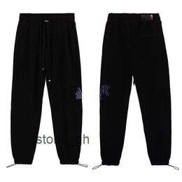 amiryes Pantalons de survêtement pour hommes Pantalons de créateur Amirris Joggers Lettrage brodé Pantalons pour hommes et femmes Casual Loose 1 KQ71