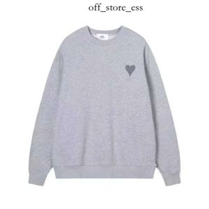 Amis Sweat à capuche Mâle et féminin Designers Essee Paris Highs Highs Quality Sweter Broidered Red Love Amis Amis Round Neck Jumper Couple Sweatshirts Amis Shirt 279