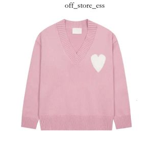 Amis à sweat à sweat jeu Brand Chandails masculins New Paris Fashion Brand Mens Designer Sweater Broidered Red Heart Couleur solide Big Love Love Coup Hooded Amis Shirt 671