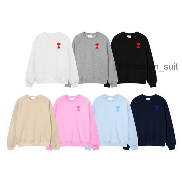 Amis Sweat à capucheUnisexe Luxe Designer Mode Sweat à capuche pour hommes Une lettre Petit coeur rouge Broderie Casual Coton Sweat à capuche pour femme cp rose araignée lulemens Femmes B5EB