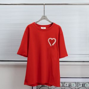 Amis hommes T-Shirts été 100% coton corée mode jouer T-Shirt Amis Paris Des Badge Garcons hommes/femme casual col rond basique T-Shirt mâle hauts 5855