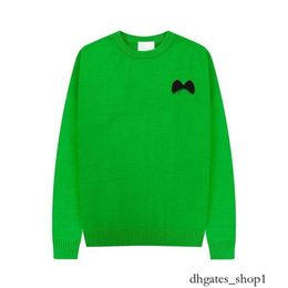 Amis Paris Sweater Sweater Sweaters de cuello de suéter de hombre clásico Estilo de paris Coloros de gran tamaño de gran tamaño sudaderas 741 ami