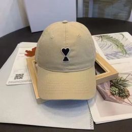 Amis Soft Top Gorra de béisbol para Hombres y Mujeres Parejas Moda versátil Lengua de Pato Deportes Casual Visera de Sol de Punto Sombrero frío