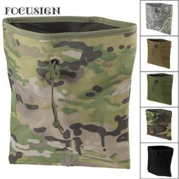 Munitions Tactique Chasse Slingshot Portable Magazine Pouch Paintball Mag Sacs Dump Jkcqv Molle Récupération Kvsvf