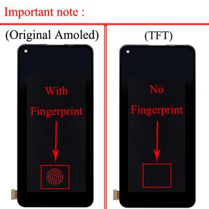 AMOLED / TFT 6,43 pouces pour OPPO REALME GT 5G GT NEO MASTER NEO FLASH NEO2T LCD Affichage Assemblage de numériseur à écran tactile