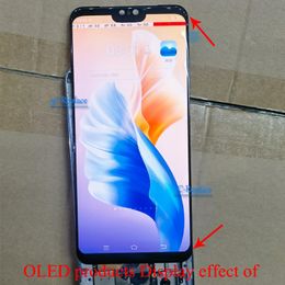 AMOLED / TFT Noir 6,44 pouces pour Vivo V23 5G V2130 LCD Écran d'écran tactile Panneau Numéro de panneau