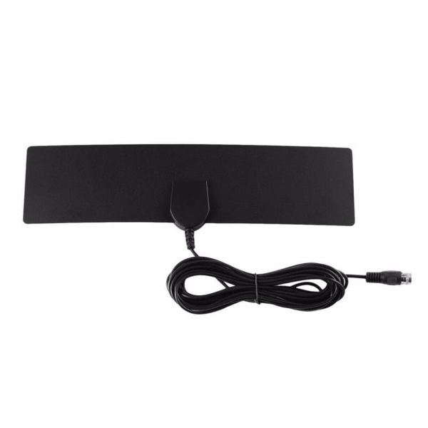 Freeshipping Antena HDTV amplificada 25 millas Alcance Digital Interior EE. UU. Enchufe Antena de TV Amplificador de señal Cable de refuerzo Completo 1080 4K Sjkbi