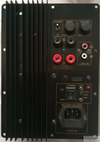 Amplificateur 110V ~ 220V 150W 200W Subwoofer Digital Power Amplifier la carte d'amplificateur de puissance active Pure Bass TDA8950 TDA8954