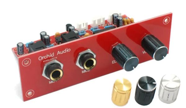 Amplificateur 12v Karaoke Sound Board PT2399 avec NE5532 Préamplificateur Microphone Amplificateur + panneau