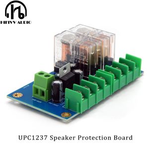 Amplificateur 2.0CH Digital Amplificateur Board Protection Board of UPC1237 OMRON Relay Dual Parallel Isolement Signal Signal Protective Board