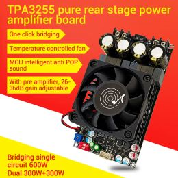 Amplificateur 2 * 300W TPA3255 Stéréo Digital Amplificer Board High Power BTL Mono 600W AMP AMP AMP Subwoofer HiFi pour les haut-parleurs