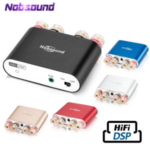 Versterker 2021 Nieuwste Nobsound NS10G Pro Mini Bluetooth 5.0 DSP Digitale stroomversterker Stereo Hifi Audio AMP 50W+50W
