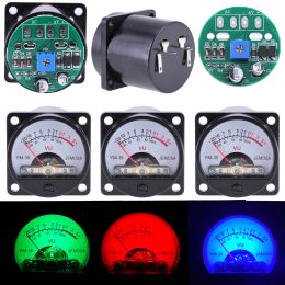 Versterker 2 stks 35 mm Paneel VU -meter 500VU Sound Drukmeter+2 stks VU Level Audiometer Driver Board DC/AC 612V Input