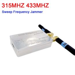 Versterker 315 MHz 433MHz Sweep Frequency Jammer 1W Power Amplifier + antenne Typec voor vloerschaal Antiremote Regeling Elektronische schaal