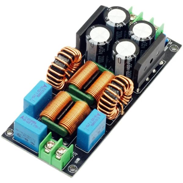 Amplificador 4A 10A 20A AC EMI Filtro de potencia EMC 110V 220V Potencia Potencia RFI DC Aislador Ruido de filtro de purificación para el decodificador de audio Amplificador