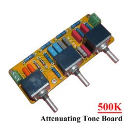 Amplificateur 500k Ton Tone Board Continuly Réglable Adjustable Treble, Midragan and Bass Atténuation Tone Board Alpes Potentiomètre pour l'amplificateur audio