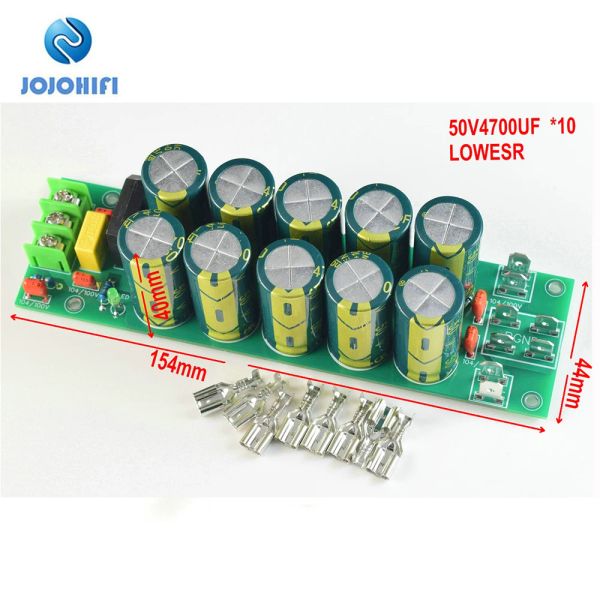 Amplificateur 63V / 2200UF 63V / 3300UF 50V / 4700UF Condensateur Kits DIY / Finé L MX Série Amplificateur Rectifier Board d'alimentation dédié