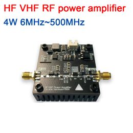 Amplificateur 6MHz ~ 500 MHz 4W HF VHF UHF RF Amplificateur Power High Fréquence pour Ham Radio FM Walkie Talkie Short Wave 433 MHz 315MHz