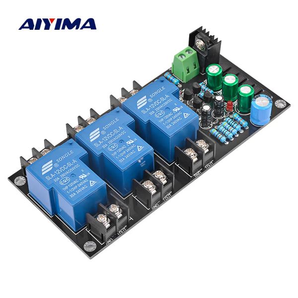 Amplificateur AIYIMA 2.1 canal 900w Board de protection de haut-parleur High Power DC Car Board de protection de haut-parleur