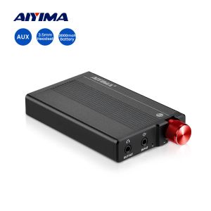 Amplificateur Aiyima Audio H1 Mini MINI PORTABLE HIFI EARPHONE Amplificateur NE5532 OP AMP 3,5 mm AMP casque AUX pour lecteur MP3 Tablets Téléphone