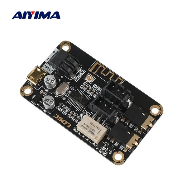 Amplificador Aiyima Bluetooth 4.2 Decoder Audio Tablero de audio Estereo Altavoz DIY MP3 Módulo de decodificación de receptor de decodificación Aux Flac Wav para cine en casa