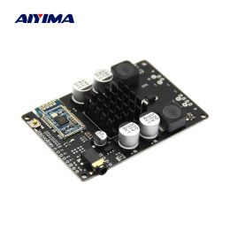 Versterker Aiyima Bluetooth 5.2 Power Amplifier AUIDO Board 100W TPA3116 Mono Sound -versterker TWS Versterker met Seriële poort hernoemen Aux