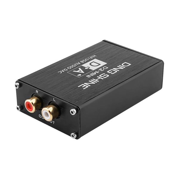 Amplificateur AIYIMA ES9018K2M AUDIO DECODER DAC HIFI USB Sound Card Decoding Support 32BIT 384KHz pour l'amplificateur Power Home Theatre RCA Sortie