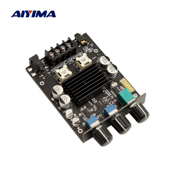 Amplificador Aiyima HIFI TPA3116 Bluetooth Amplificador Audio Audio Board 100WX2 Clase D Amplificador de sonido digital 2.0 AMP STEREO AMPLIFICAJOR