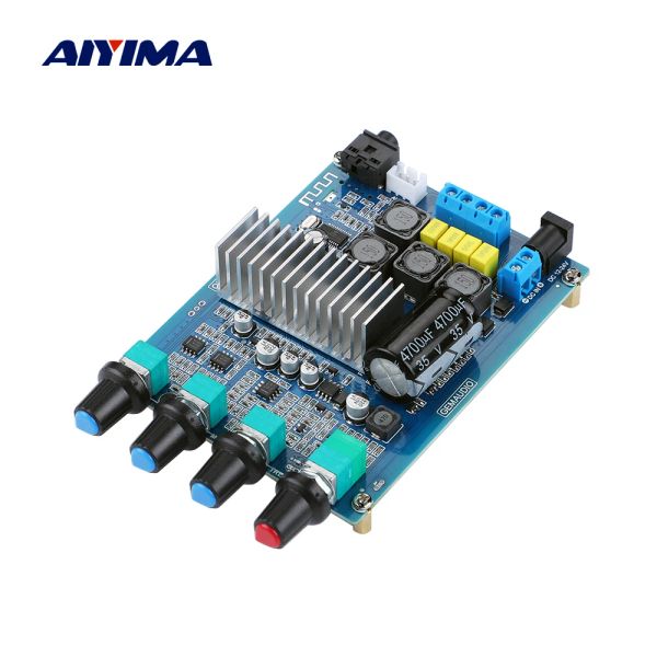 Amplificador AIYIMA TPA3116 Bluetooth 5.0 AMPLIFOR DE AMPLIFICACIÓN AMPLIFICADORES HIFI 50WX2 Amplificador digital AMPLIFORE AUDIO AUDIO AUDIO ADIO AMP