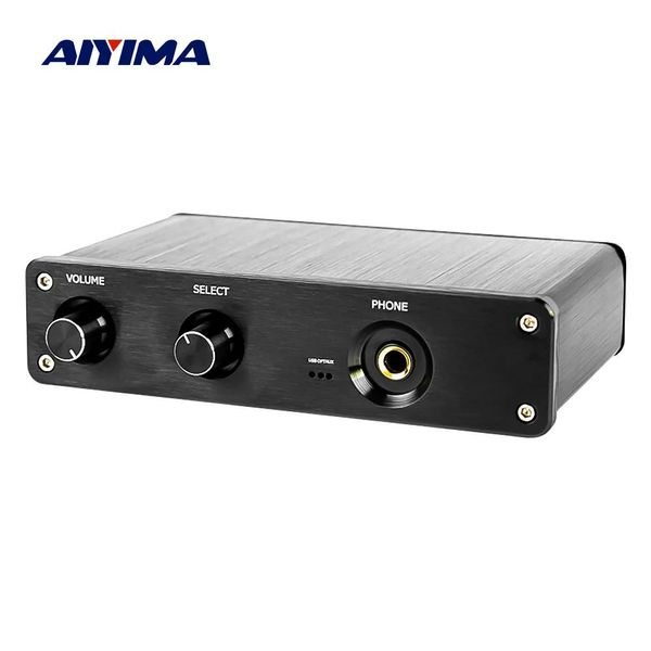 Amplificateur AIYIMA – carte décodeur USB 96KHZ PCM5100 DAC, Fiber optique, convertisseur numérique à analogique RCA L/R, amplificateur de casque stéréo