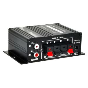Amplificateur AK270 400W 12V HIFI Power Amplificateur stéréo Home Car Bass Ample Music Player Dreater Speaker D Car Car Home Sound Power 2022