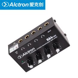 Amplificador Alctron HA4PLUS 4 canales Mini auriculares Amplificador USB Interfaz USB Conector alimentado con el conector de 6.35 mm de alta calidad