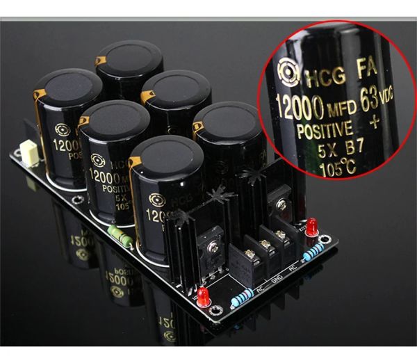 Amplificateur Amplificateur Rectifier Filtre d'alimentation Poste d'alimentation 12000UF 63V High Power Schottky Rectifier Filtre Power Board pour AMP 1PC