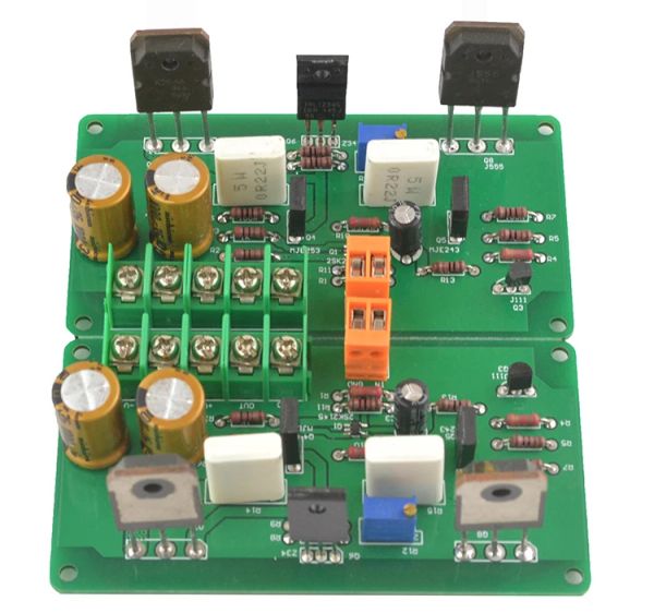 Amplificateur assemblé 2 PCS A30 Pure Classe A High Current Mini HIFI Amplificateur Board (2 canaux) 30W + 30W