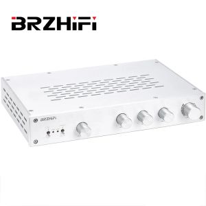 Amplificador Brzhifi Audio Classic Pure Clase A Preamplificador FV2020 Ajuste de graves de alto Medio Amplificador Hifi Home Sound