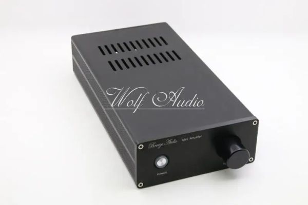Amplificateur BZ1306A Black Full Full Aluminium Enclosure en aluminium / mini boîte d'amplificateur de puissance / châssis de bricolage