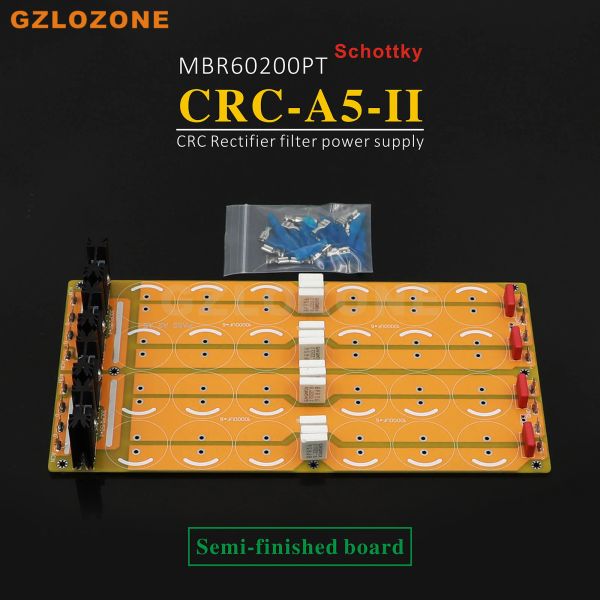 Amplificateur CRCA5II HIFI Pure Classe A amplificateur Schottky CRC Rectifier Filtre Alimentation Kit de bricolage / Carte semi-finie pour Pass A3 / A5