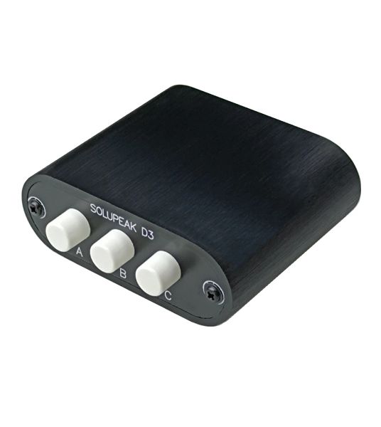 Amplificateur (D3) 3 canaux 3,5 mm AUX STEREO AUDIO SOURCE CUTHATEUR 3 IN 1 SORTER DE SIGNAGE D'INPUT