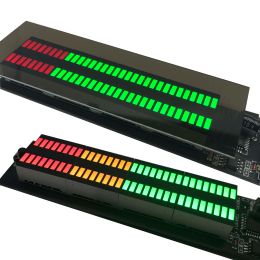 Amplificateur DC 12V 24V Niveau audio Indicateur stéréo Spectre LED Amplificateur VU METER VU POUR CAR MP3 PLATER LECT