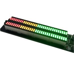 Versterker DC 630V Audio Level Indicator Stereo Music Spectrum LED -lichtversterker VU -meter voor Lichte atmosfeerlampen voor auto's