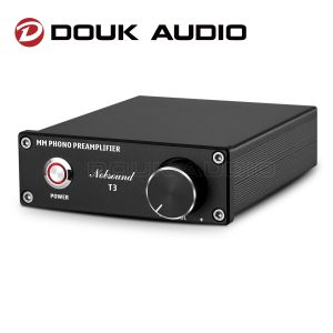 Amplificador DOUK AUDIO T3 HIFI MM RIAA Phonograph Preamplificador RIAA Home Player Phono Phono Stage Turnable Amplificador Volumen de volumen Control