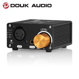 Amplificateur Douk Audio U5 HiFi Amplificateur de casque entièrement équilibré avec Contrôle de volume Ample d'écouteurs stéréo pour les casques XLR / 4,4 mm