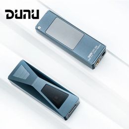 Versterker DUNU DTC 500 DTC500 Draagbare hoofdtelefoonversterker USB DAC AMP ES9038Q2M chip Type C naar 3,5/4,4 mm uitgang DSD512 PCM 32Bit/768 Khz